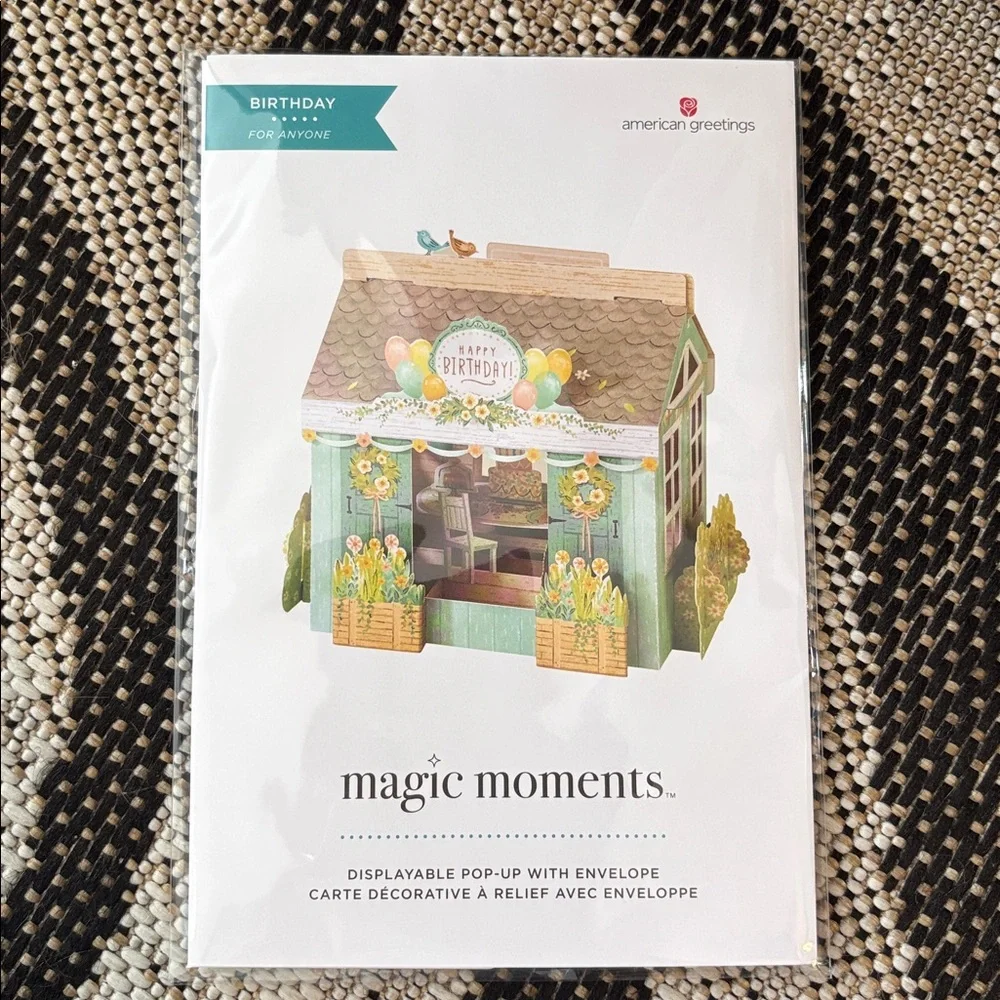 🆕American Greetings Magic Moments Pop Up Birthday Card With Envelope